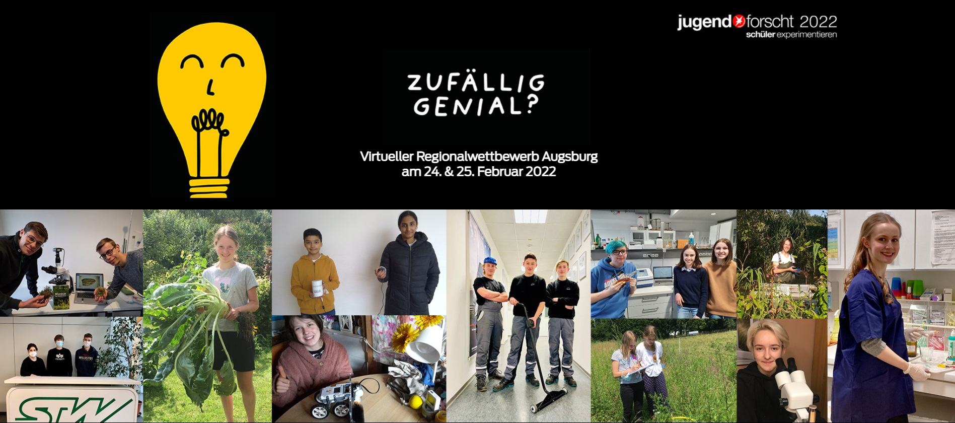 Teilnehmer von JUgend forscht Augsburg